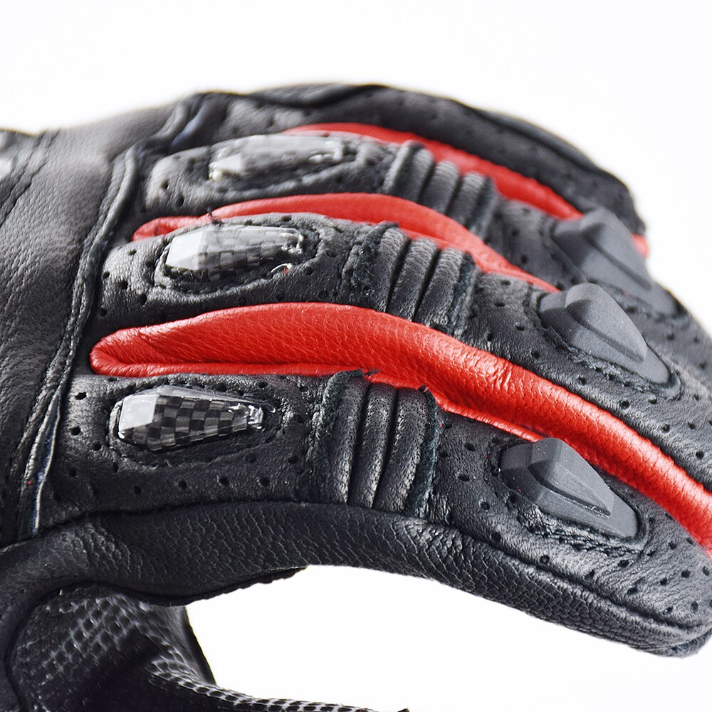 Berik – gants de Moto en cuir pour hommes, pour écran tactile, pour vélo électrique, pour cyclisme, pour Motocross, pour l'été