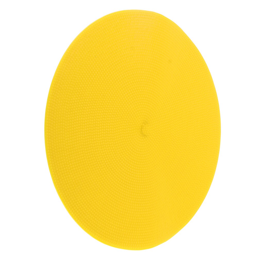 Spot Markers Flat Cones Soccer Basketball Sports Classroom Sit Circles Anti Skid Landmarks Soccer Training Flat Field Cones Floo: Yellow