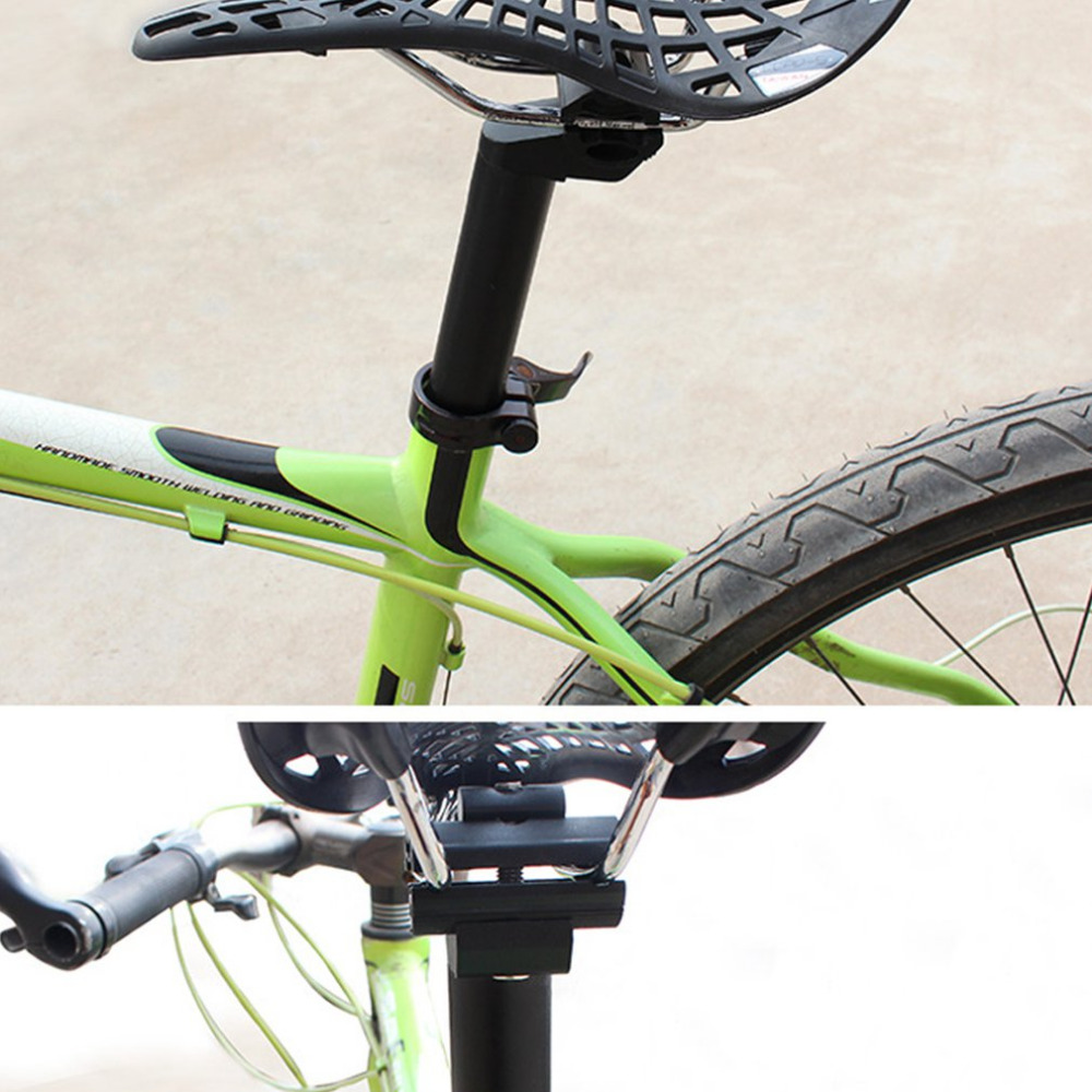 sillín de bicicleta de aleación de aluminio Mtb Carretera bicicleta de montaña asiento negro tubo 27,2/28,6 */30,4 ** piezas de bicicleta de 300 Mm