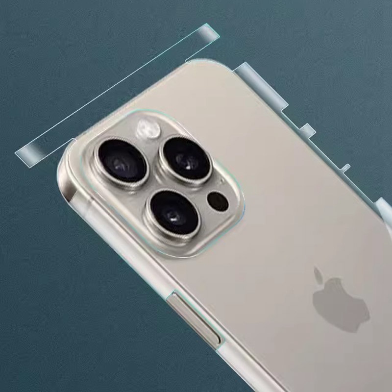 Película de hidrogel trasera de cubierta completa para iPhone 15 Pro Max HD Protector de pantalla mate transparente para iPhone 16 Pro 16Pro Max película no de vidrio