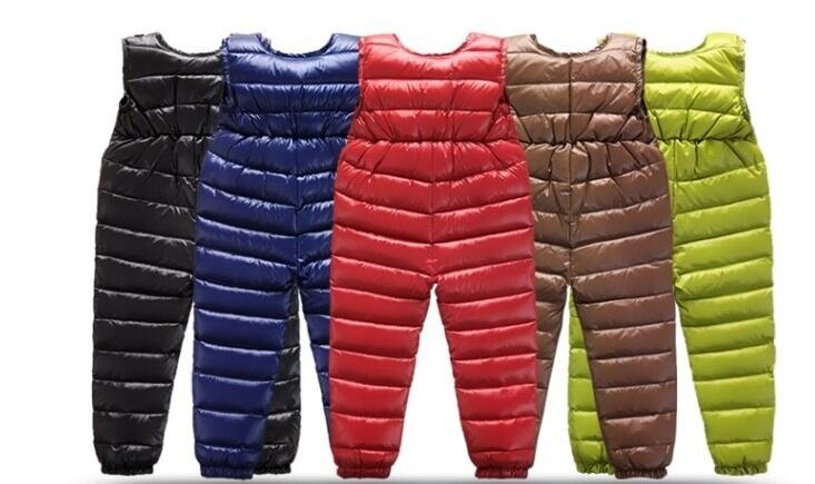 Clearance barnjacka varm barn snökläder 2-5 år pojkar ytterkläder flickor jackor vinter snödräkt parkas barnkläder