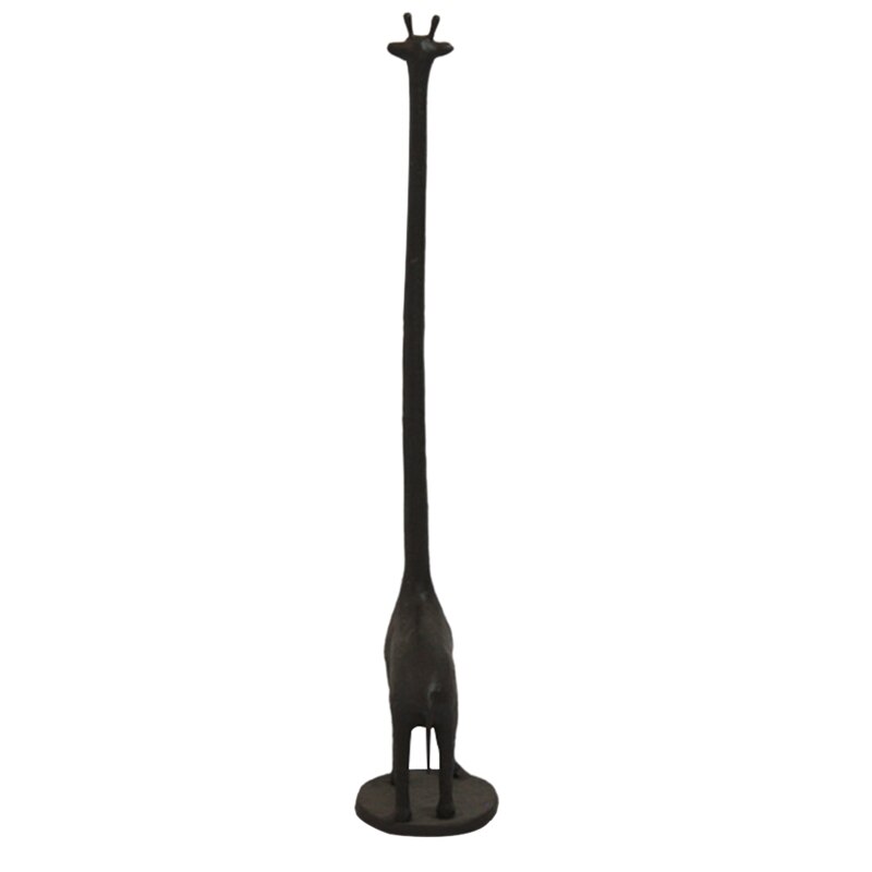Paper Towel Holder Free Standing Toilet Paper Holder Cast Iron Giraffe Paper Holder Versatile Decorative Bathroom Toilet Paper: Default Title