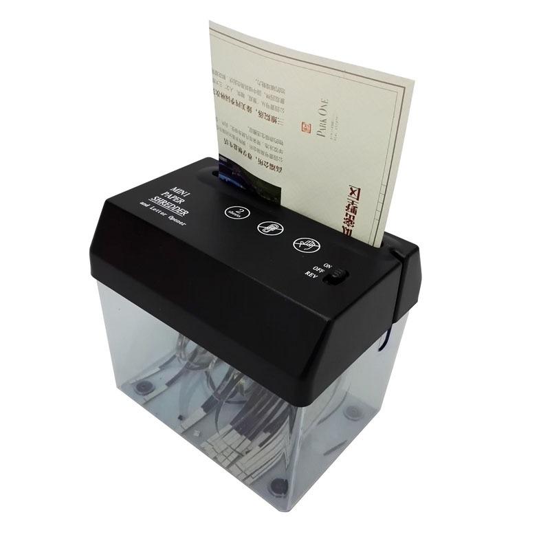 A6 Usb Mini Mini Elektrische Creatieve School Leraar Office Business Bediening Encryptie Bestand Beveiliging Desktop Brief Shredder