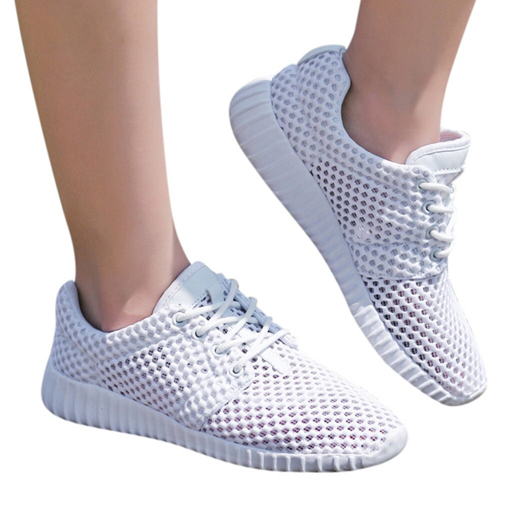 KANCOOLD Light Running Shoes White Sneakers Hollow Mesh Sport Shoes Men/Women Breathable chaussure homme zapatillas hombre