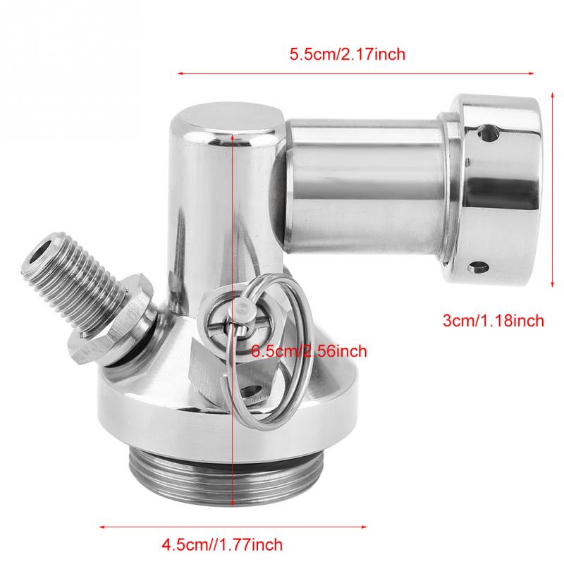 Stainless Steel Mini Keg Tap Dispenser Beer Brewing Spear Quick Fitting Connector For Mini Craft Beer Keg Growler Homebrew Spear