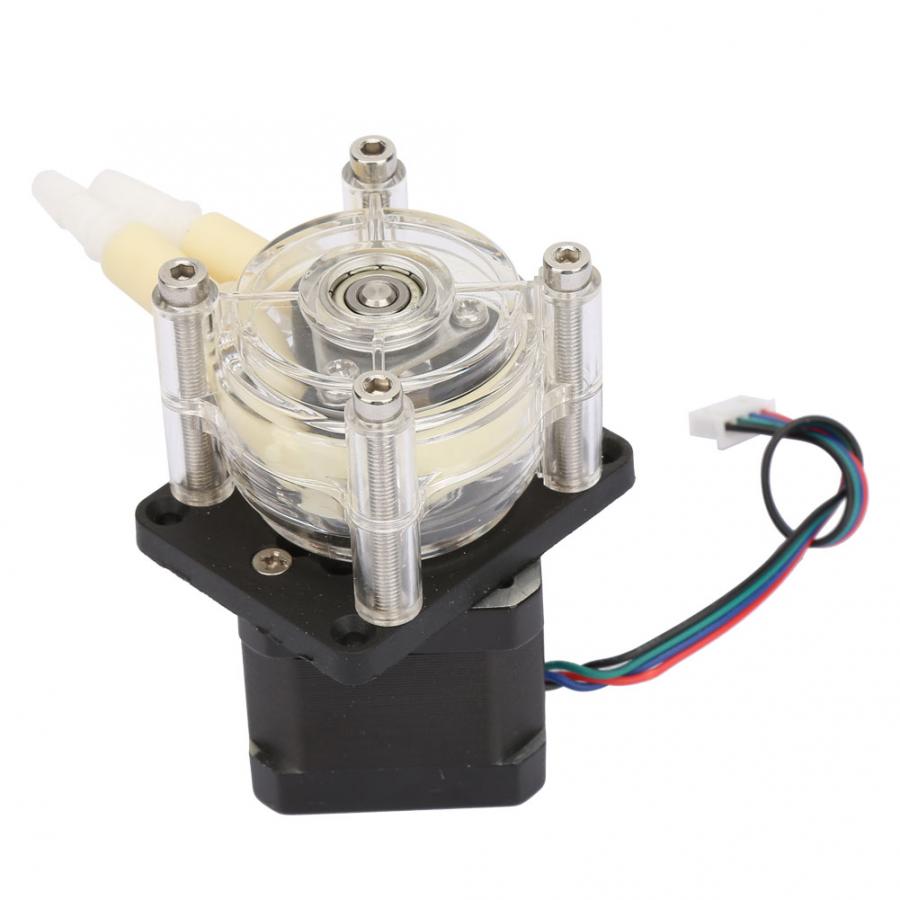 6-30V High Corrosion Resistant Vacuum Peristaltic Self-priming Pump with Stepper Motor for Constant DC Geared Motor