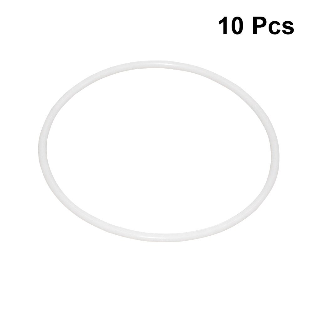 10 stuks dromenvanger ronde hoepels rond 8.5cm witte plastic inpakcirkels voor creaties dromenvangers knutselen
