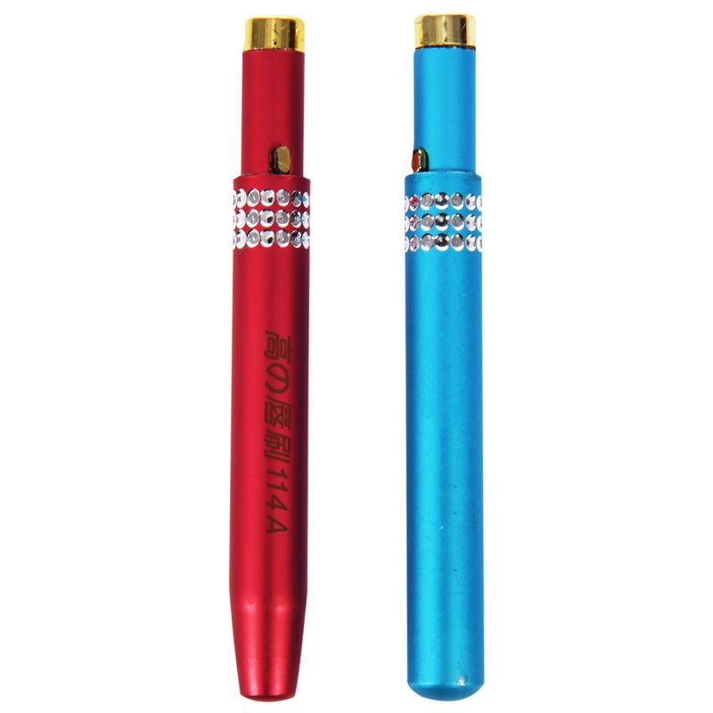2pcs Woman Portable Retractable Lip Brush