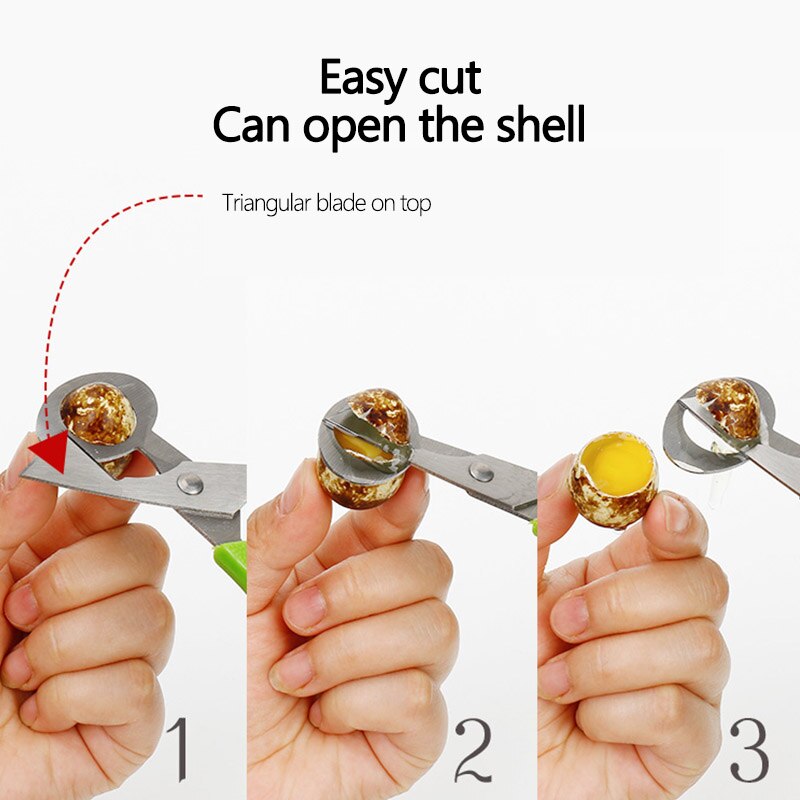 Vogel Tool Kwartel Ei Duif Schaar Eierschaal Cutter Blade Clipper Keuken Sigaar Opener Egg Gereedschap Keuken Accessoires Gadgets