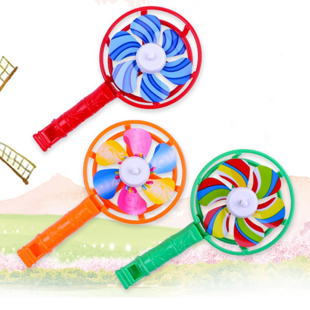 Plastik farve vindmølle børn lille legetøjspræmie barndomsminder spille rekvisitter legetøj