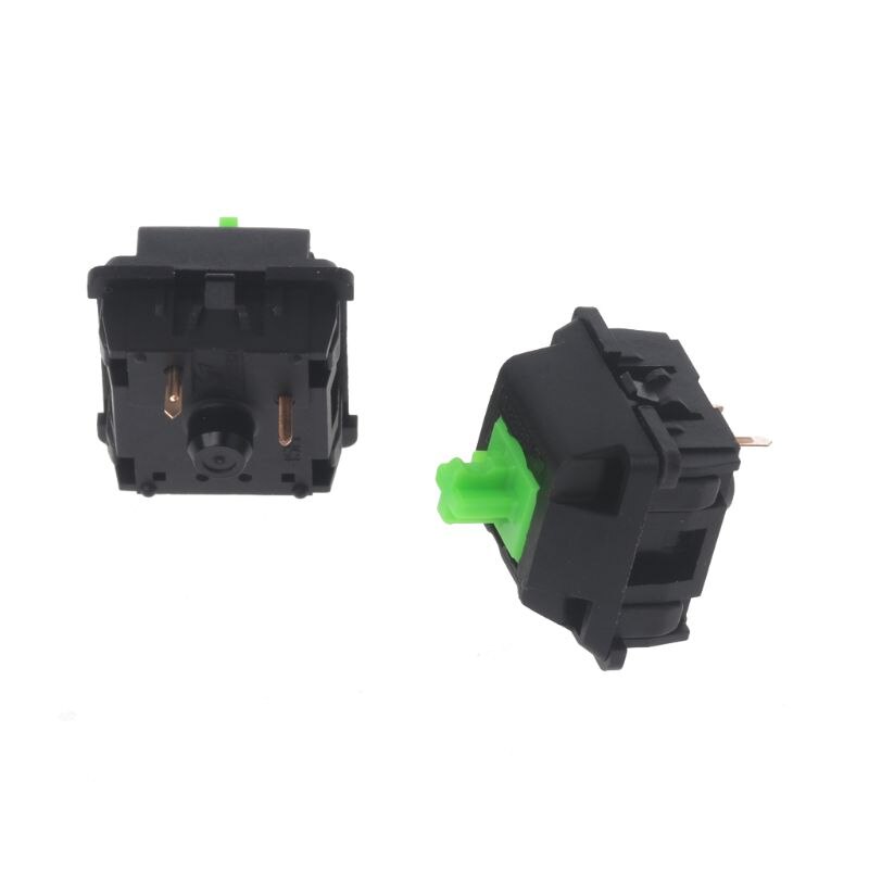 5Pcs Greetech Green Switches Axis for Razer Gaming Mechanical Keyboard for Cherry MX 3pin Switch