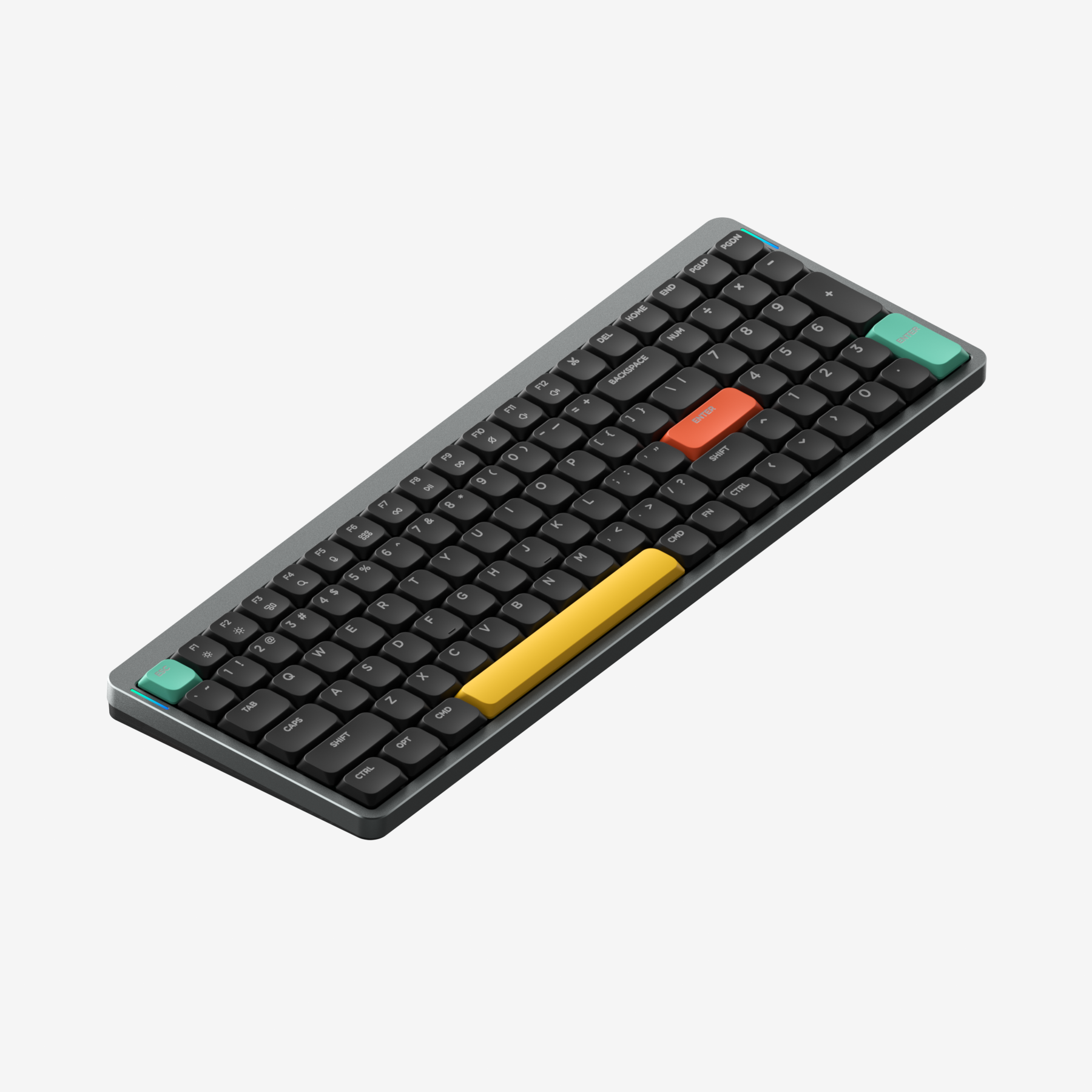 NuPhy nSA Profile Black Transparent Keycap Low Profile Suitable for Air Series