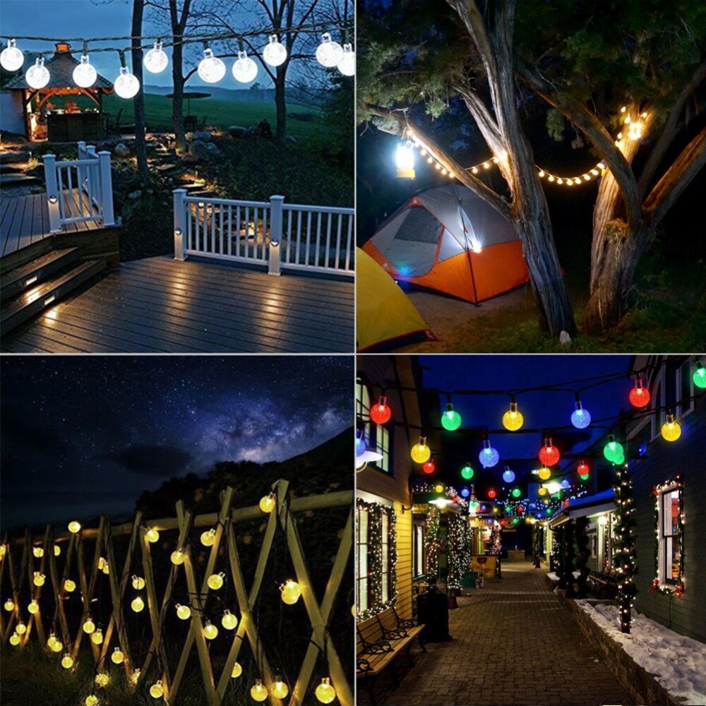 Auringonvalolla toimiva aurinkovalo rgb led nauha 6m 7m 12m 22m merkkijono valo led keiju puutarhavalaisin tee itse sisustus kodin lampara ulkovalaisin