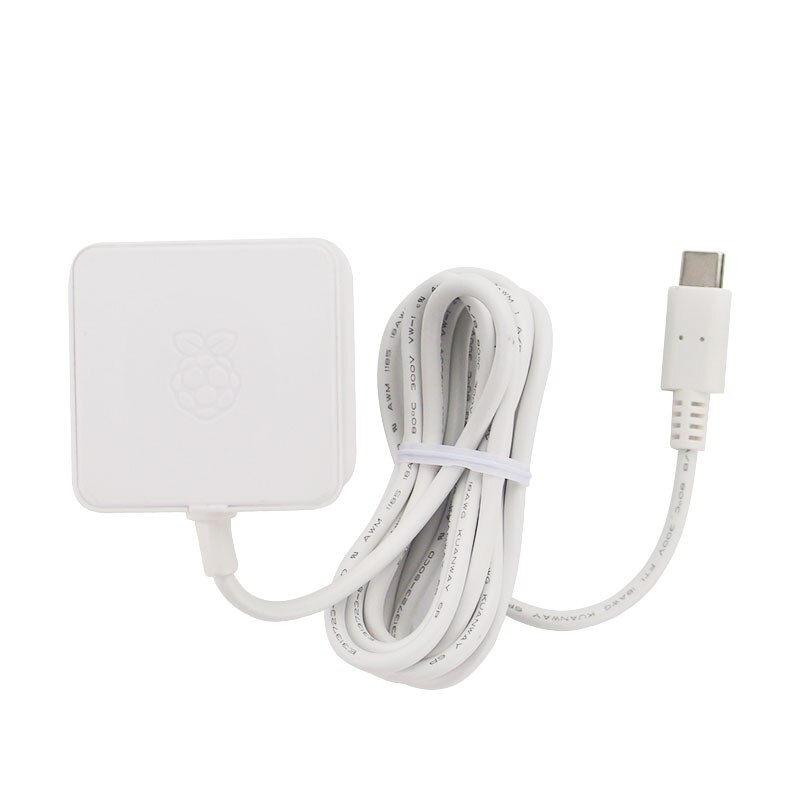 Originele Raspberry Pi 4 Model B Officiële Power Adapter 5.1V 3A voor Raspberry Pi 4 USB Type-C power Charger EU ONS UK Plug supply: EU