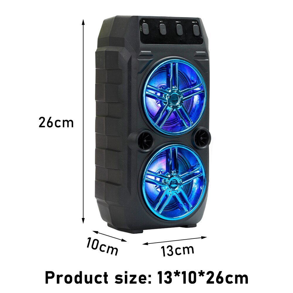 Draagbare draadloze bluetooth-luidspreker ondersteunt tf outdoor 8w  bt5.0 kamperen smartphone outdoor bluetooth-luidspreker