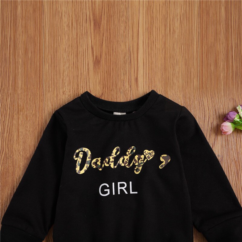 dziecko dziewczynka szczyt, jesienna koszula, okrągły dekolt z długim rękawem zwykły elastyczny mankiet brzeg wiatroszczelne ciepłe litery bluzka