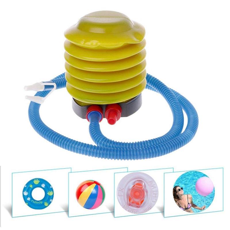 Pompe à Air pour jouet gonflable/ballons/natation ballon pompe décoration pompe gaz pied anneau compresseur pour fête K2C8