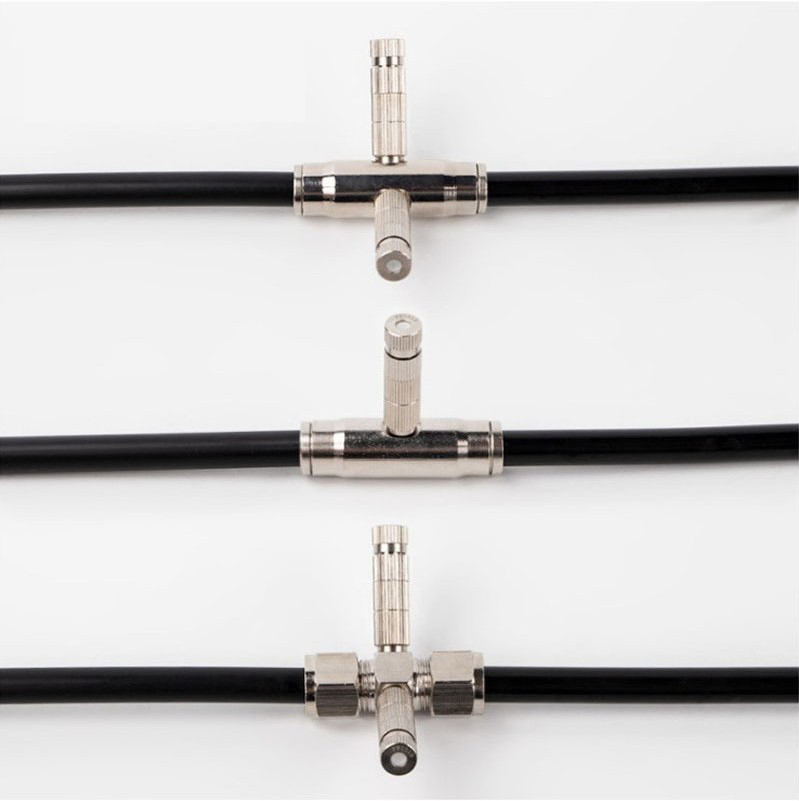 100M Hoge Druk 3/8 Inch Pe Buis 9.52*4Mm Pijp Voor Patio Tuin Verneveling Cooling Systeem Fog machine Tube Fittings