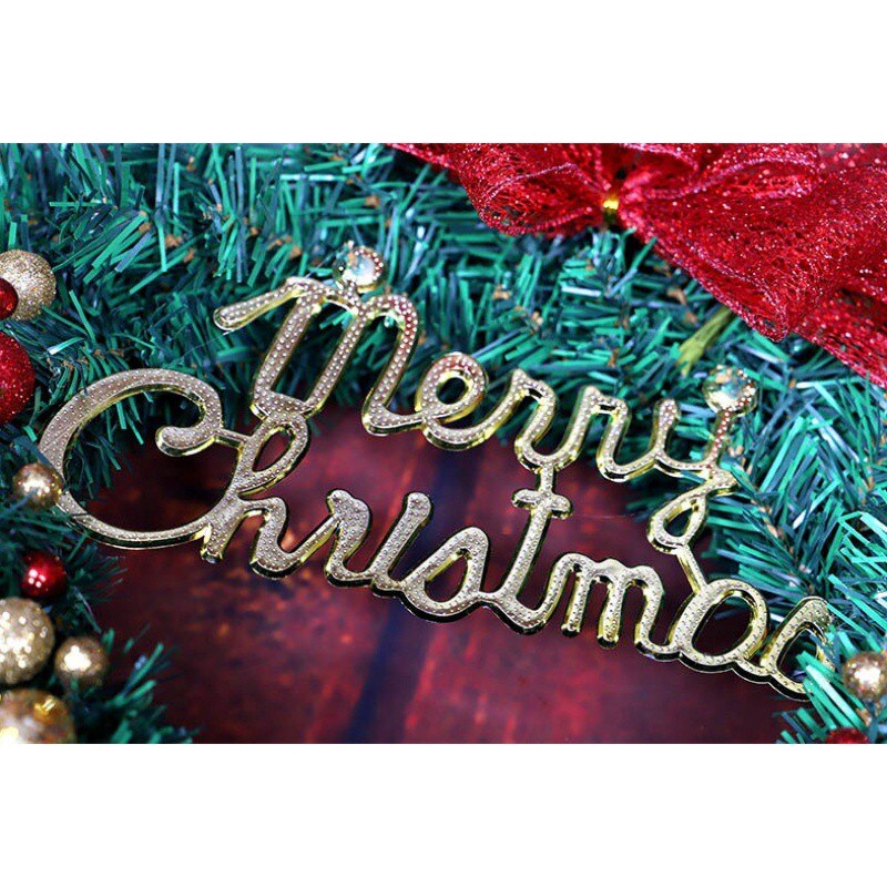 Door Hanging Christmas Wreath Pendant Halloween Thanksgiving Christmas Home Decoration