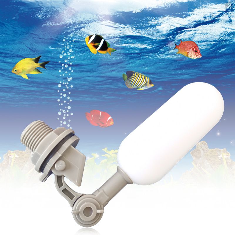 4 Set/Pack Mini 1/4" Humidifier Float Ball Valve Shut Off Automatic Feed Fill Fish Tank Water Aquarium Tool Accessory