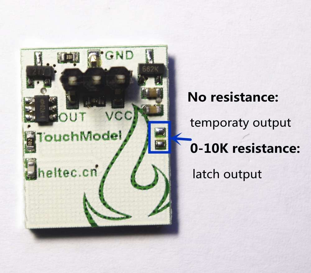 5 stk httm switch modul 2.7v-6v kapacitive touch switch modul stærk anti-interferens