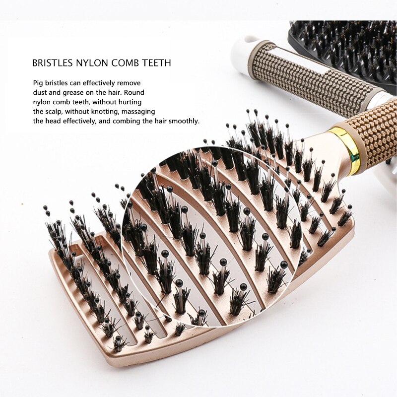 Hair Brush Magic Hair Comb Detangling Hair Brush Detangle Lice Massage Comb Women Tangle Hairdressing Salon