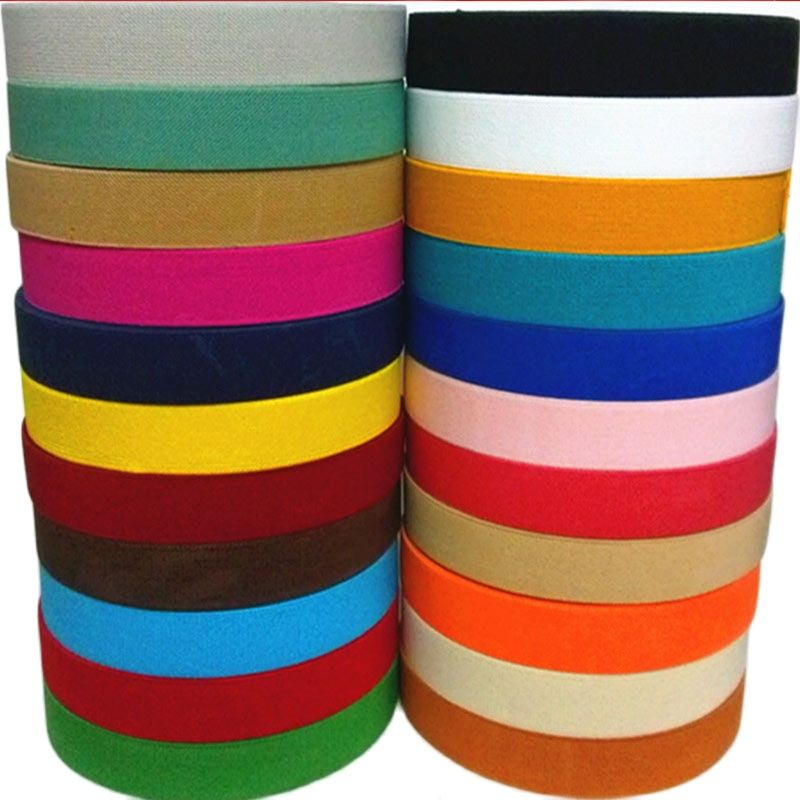 Cinturón de falda de pantalones duraderos de de 2CM de ancho/accesorios de ropa de costura/banda elástica/banda de goma