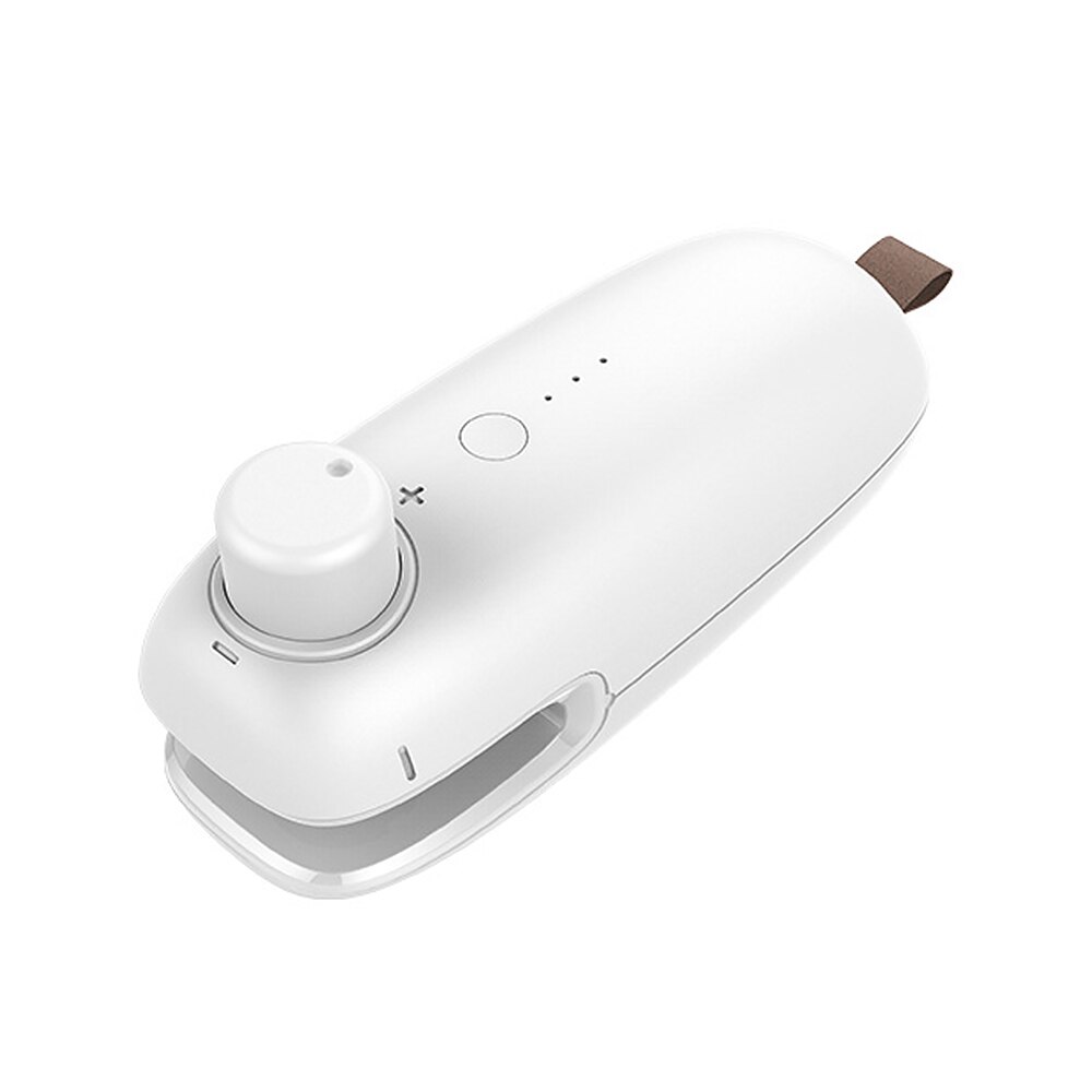 Plastmatförseglingsmaskin mini värmeförseglare för matpotatispåse klämma köksverktyg bärbar värmeplastpåse usb-laddning