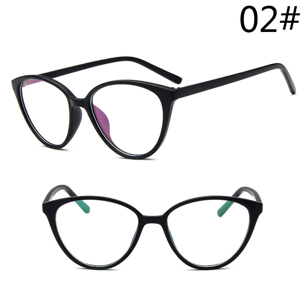 Wishclub retro briller runde metal briller kvinder mænd almindeligt glas kvindelige transparente briller: 2