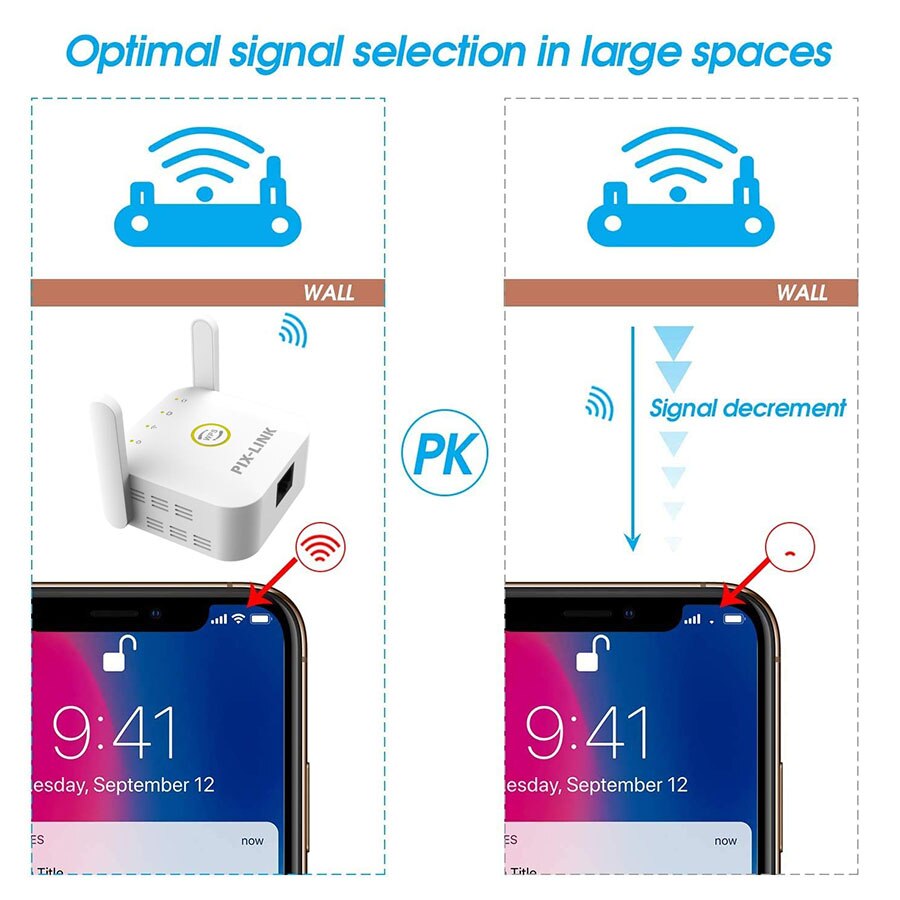 PIXLINK WR22 bezprzewodowy wzmacniacz sygnału WIFI 300 mb/s wzmacniacz sygnału Wi-fi daleki zasięg bezprzewodowy dostęp do internetu wzmacniacz sygnału bezprzewodowy dostęp do internetu wzmacniacz punkt dostępu