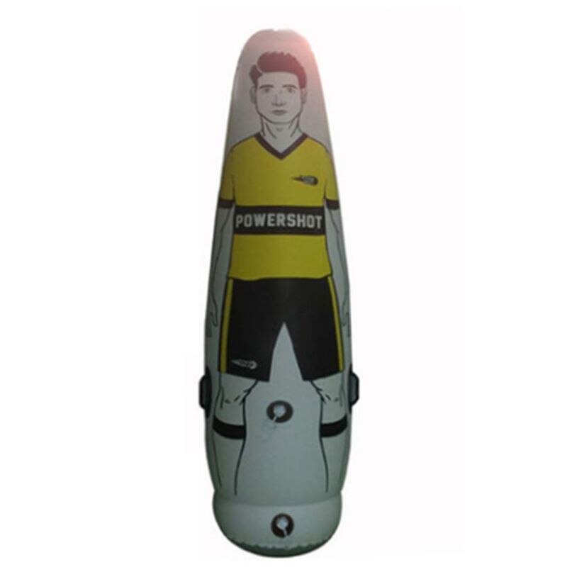 Adults Children Inflatable Football Training Goal Keeper Tumbler Portable Air Soccer Train Dummy Goalkeeper for Outdoor