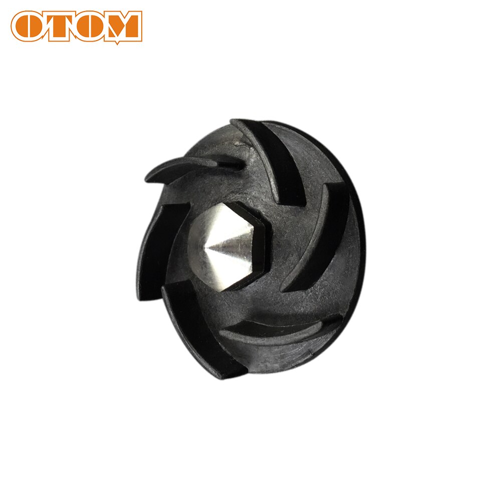 OTOM NC250 NC450 Parts Water Pump Gear (ANE Wheel) Motorcycle 6 Fan Blades Electric Water Fuel Pump Rotor Impellers For ZONGSHEN