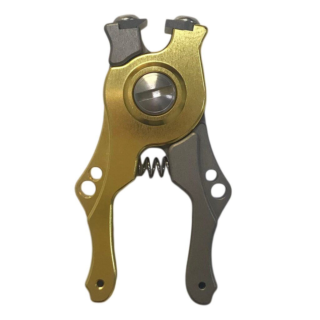 Aluminum Alloy Fishing Line Cutter Braid Steel Wire Cutter Saltwater Tools: Golden