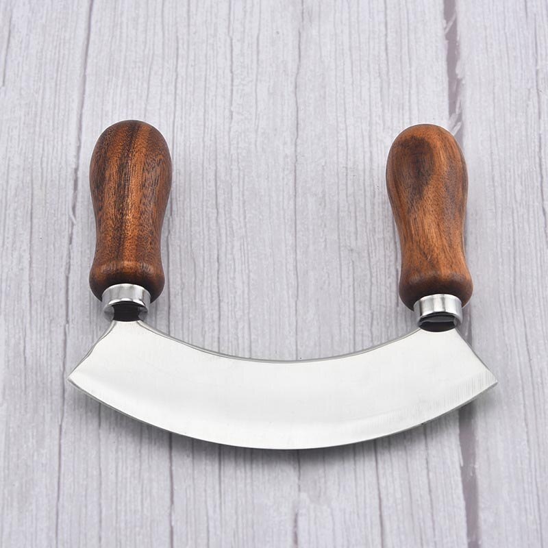 Stainles Steel Pizza Rocker Cutter Pizza Cutter Ro... – Grandado