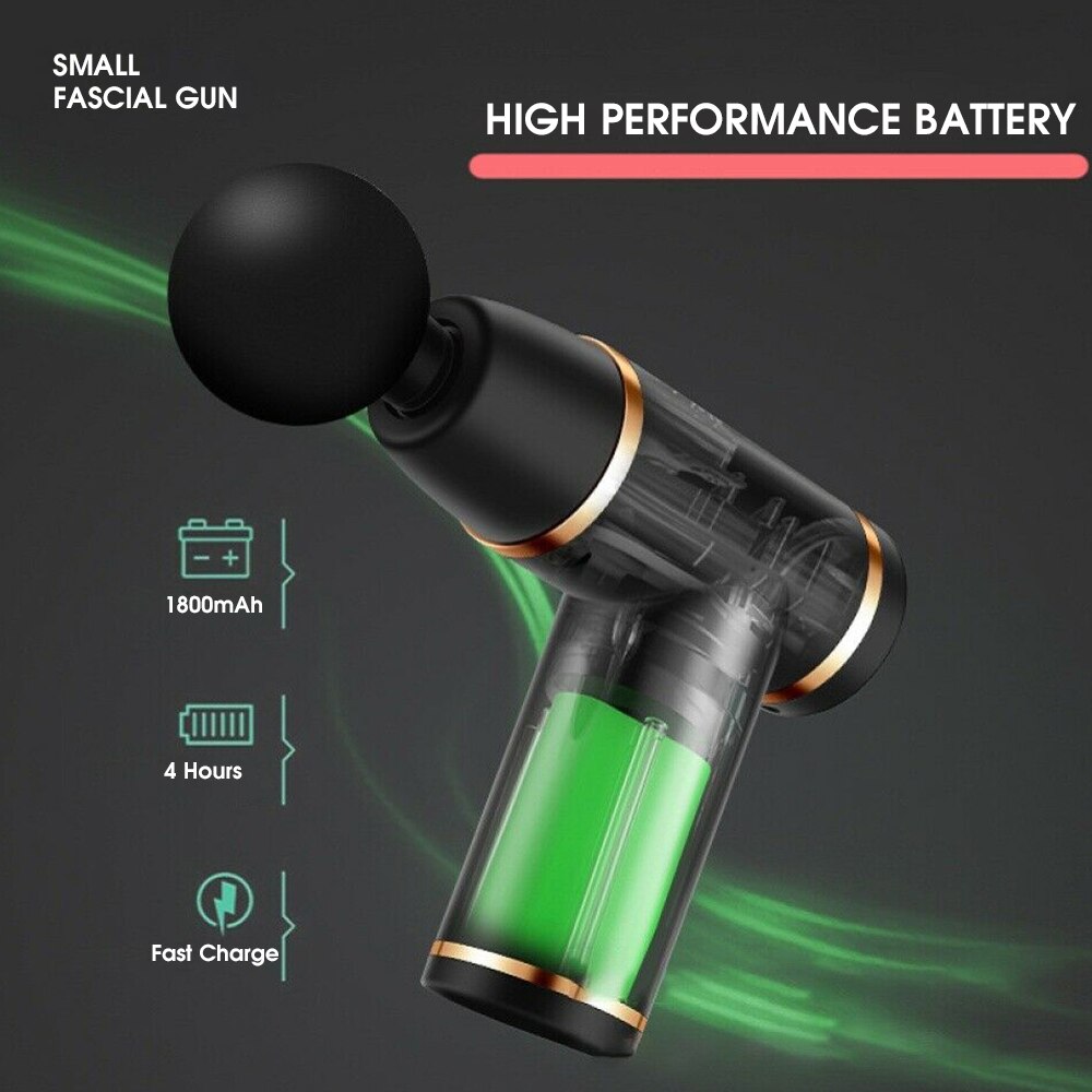 High-frequency Massage Gun Sports Relaxation Fitness Electric Massager Portable Slimming Shaping Pain Relief