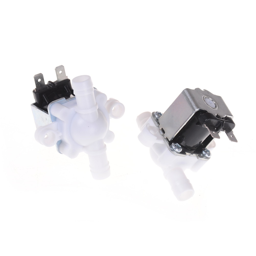 12/24/220V Druck Magnetventil Einlass Ventil 10mm Für Wasser Spender Wasserfilter Kunststoff Wasser ventil