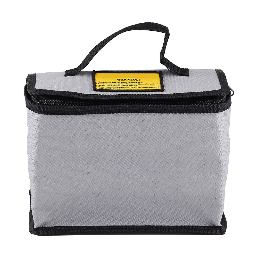 Bolsa de almacenamiento de seguridad para batería LiPo a prueba de fuego, protector de fibra de vidrio, paquete de carga para teléfono portátil