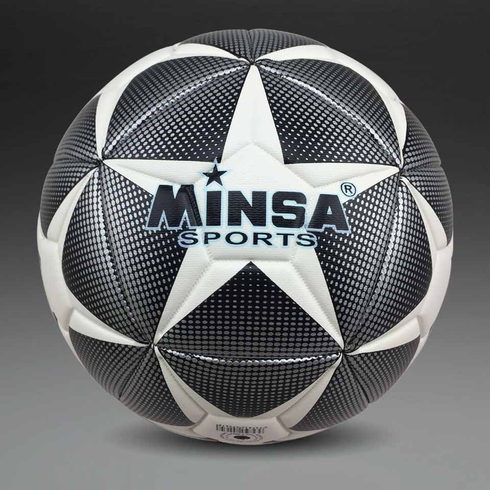 2019 Nuovo di Marca Minsa di Alta Qualità a + + Standard Pallone da Calcio Pallone da Calcio Dell&#39;unità di Trasporto Palle di Formazione di Calcio Formato Ufficiale di Trasporto 5 E Le Dimensioni 4 Bal: Size 4 ST6