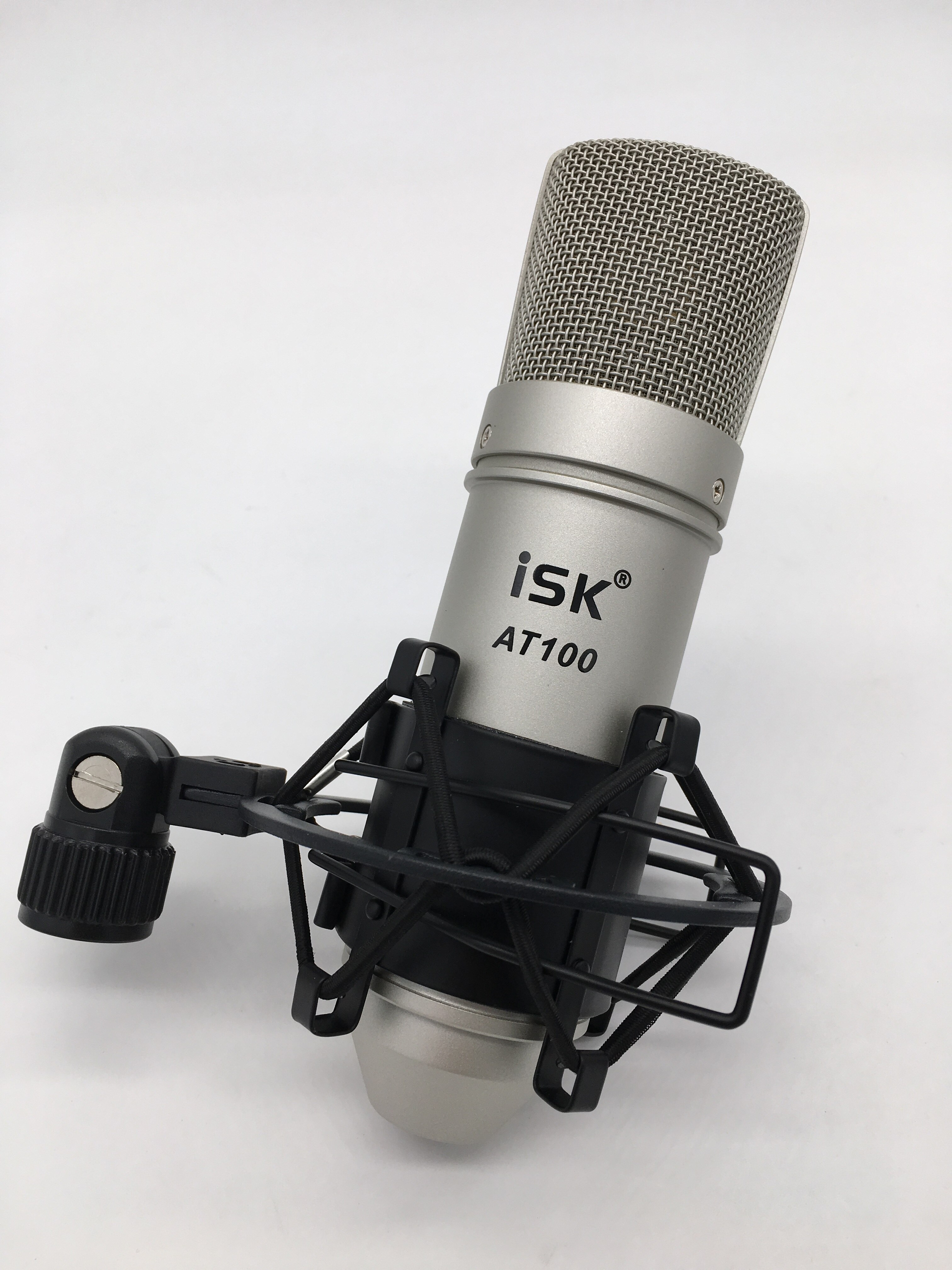 ISK beim100 Kondensator Mikrofon für aufnahme Studio, rundfunk Bahnhof, bühne leistung, netzwerk Karaoke, mit Schock montieren