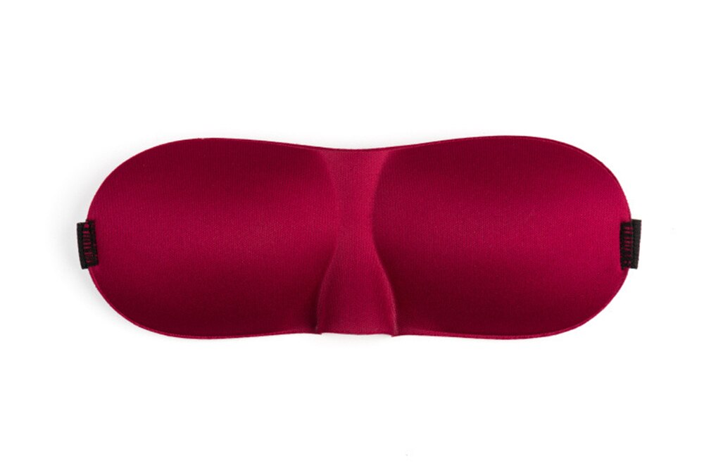 Oogmasker Slapen 3D Voor Slaap Oog Cover Shade Soft Travel Rest Eye Patch Band Blinddoeken Upgrade Voor Vrouwen Man: Red