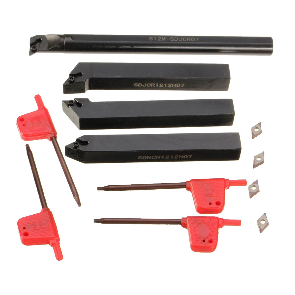 Conjunto De Ferramentas De Torneamento Externo De Inserção De Carboneto KaKarot SDJCR SDJCL