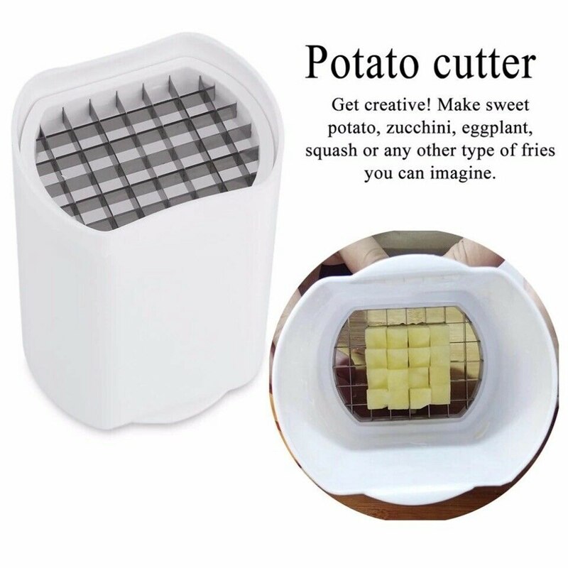 Kitchen Fries One Step French Fry Cutter Potato Vegetable Fruit Slicer Tools
