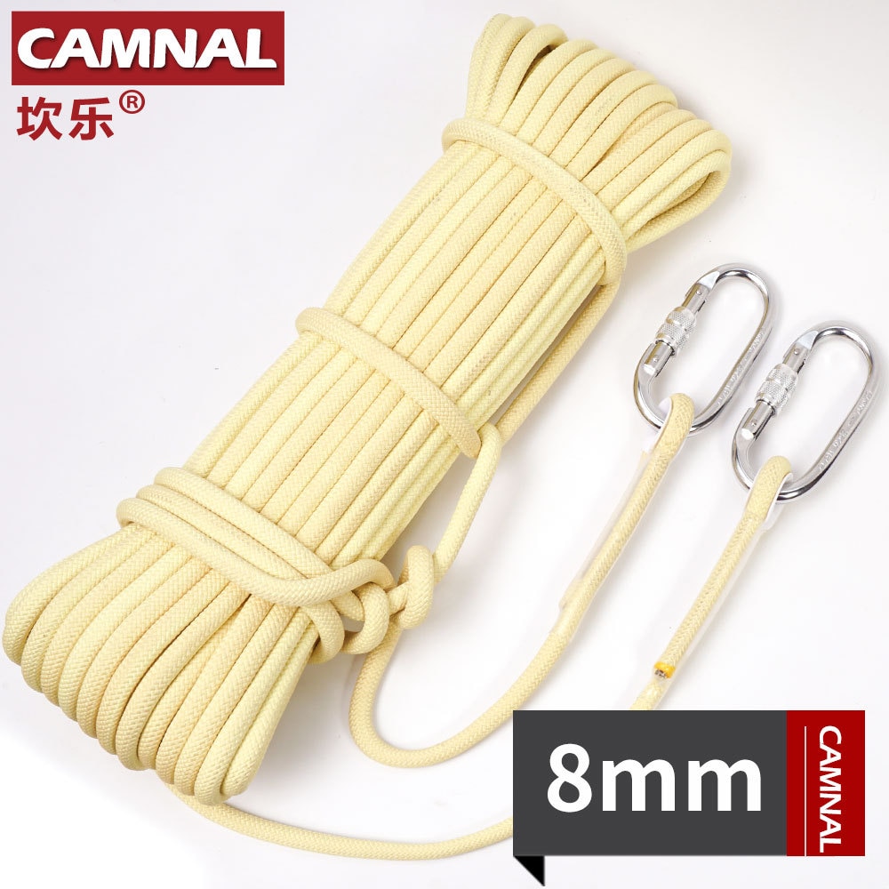 P213-8mm kevlar slitesterkt utstyr brannhemmende trygt livreddende tau statisk tau teknisk beskyttelse redningstau