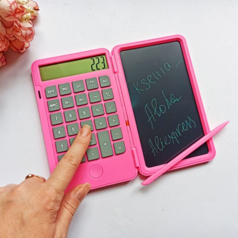 Writing Tablet - LCD Screen - Paperless - Rechargeable - USB-C Cable