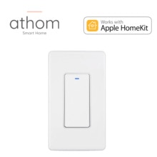 Athom Ons Homekit Wifi Smart Switch Key Button Siri Voice Control Timing Schema