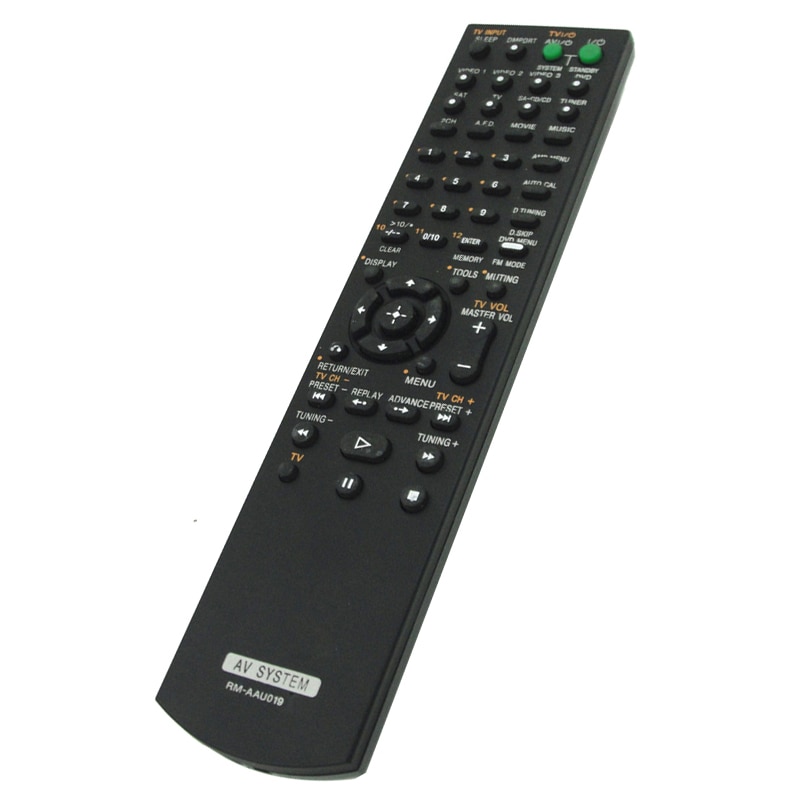 Remote Control Replacement For Sony STR-DG1000/STR-DG910/STR-DG500 Parts Black