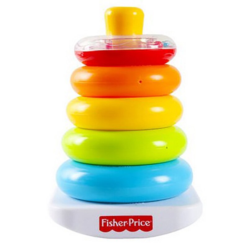 Babyspielzeug 6 monate 12 regenbogen-stapelringe, spielzeug zur frühkindlichen entwicklung für babys und kleinkinder, spielzeug für jungen