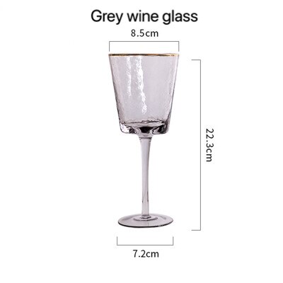 Multi-spes nordisk phnom penh hamret krystallglassbeger restaurant husholdnings vinglass vodka vodka japansk skyld glass: 5
