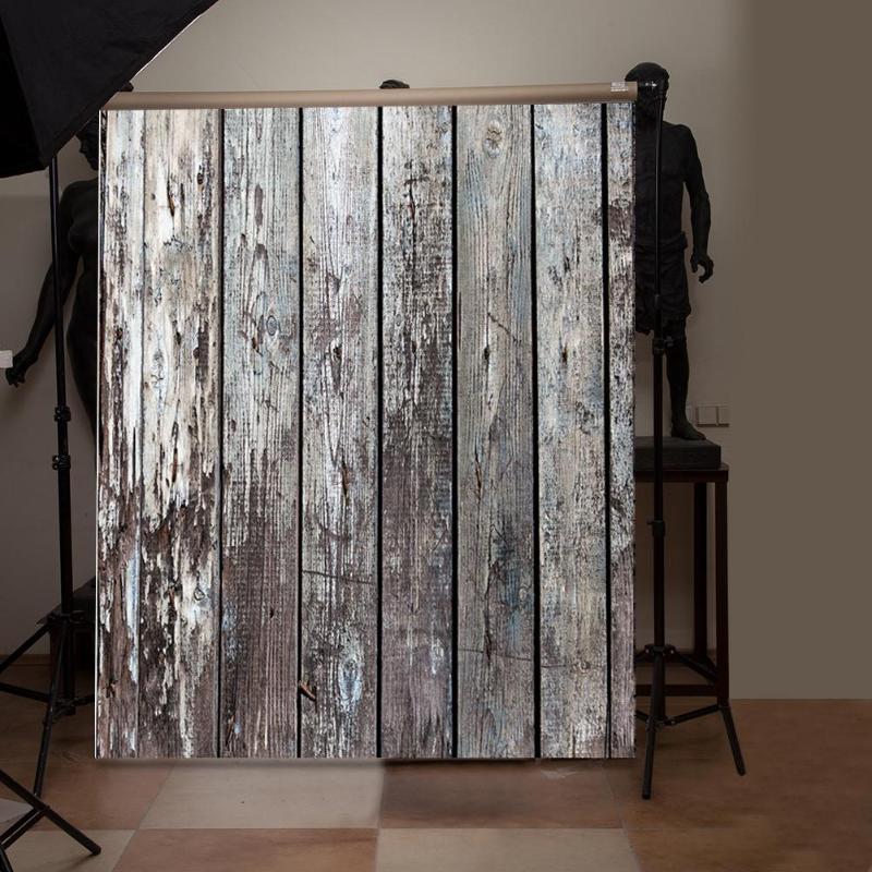 Houten Plank Textuur Fotografie Studio Screen Achtergrond Achtergrond voor Studio Foto Fotografische Rekwisieten