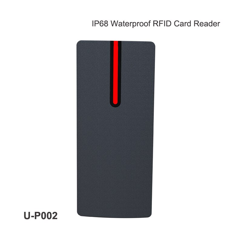 IP68 Waterproof RFID proximity Card Reader plastic housing wiegand output for access control outdoor used home office security: U-P002EM